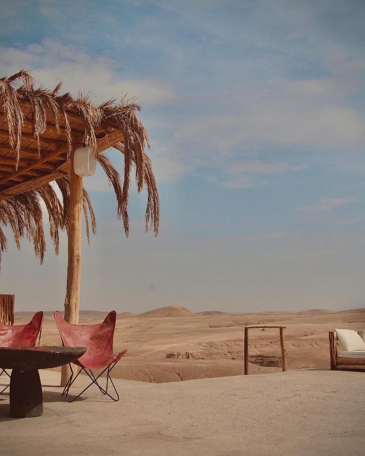 Alkamar Camp Agafay Hotel El Karia ภายนอก รูปภาพ