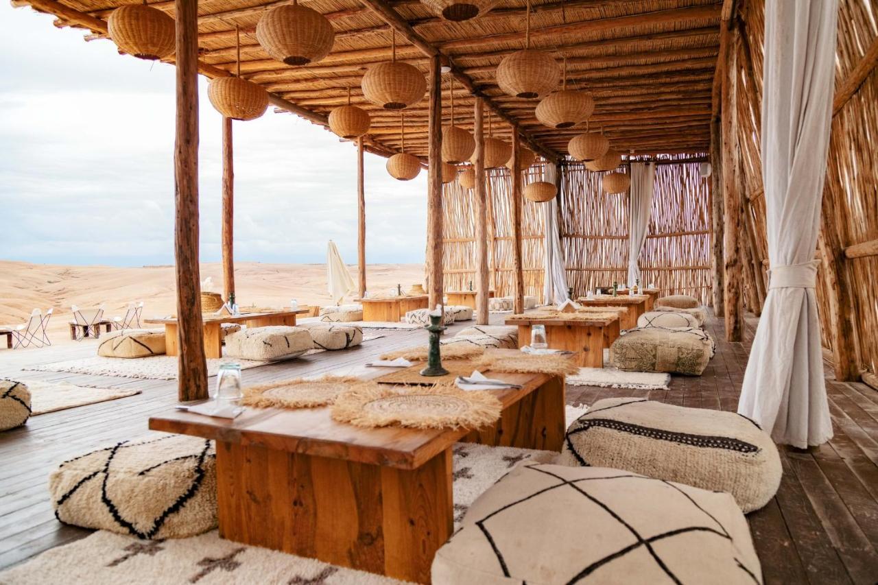Alkamar Camp Agafay Hotel El Karia ภายนอก รูปภาพ