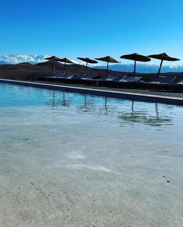 Alkamar Camp Agafay Hotel El Karia ภายนอก รูปภาพ