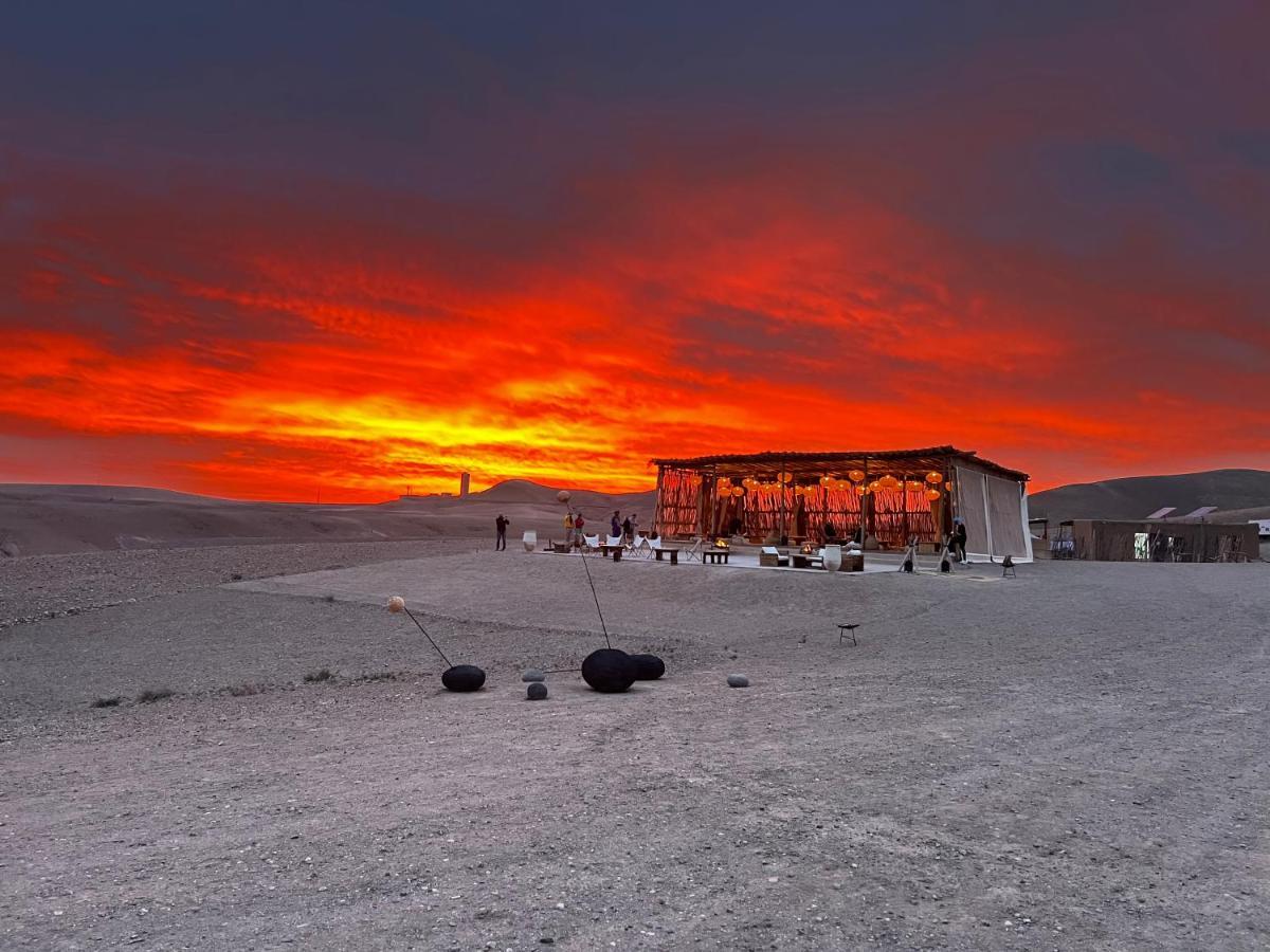Alkamar Camp Agafay Hotel El Karia ภายนอก รูปภาพ