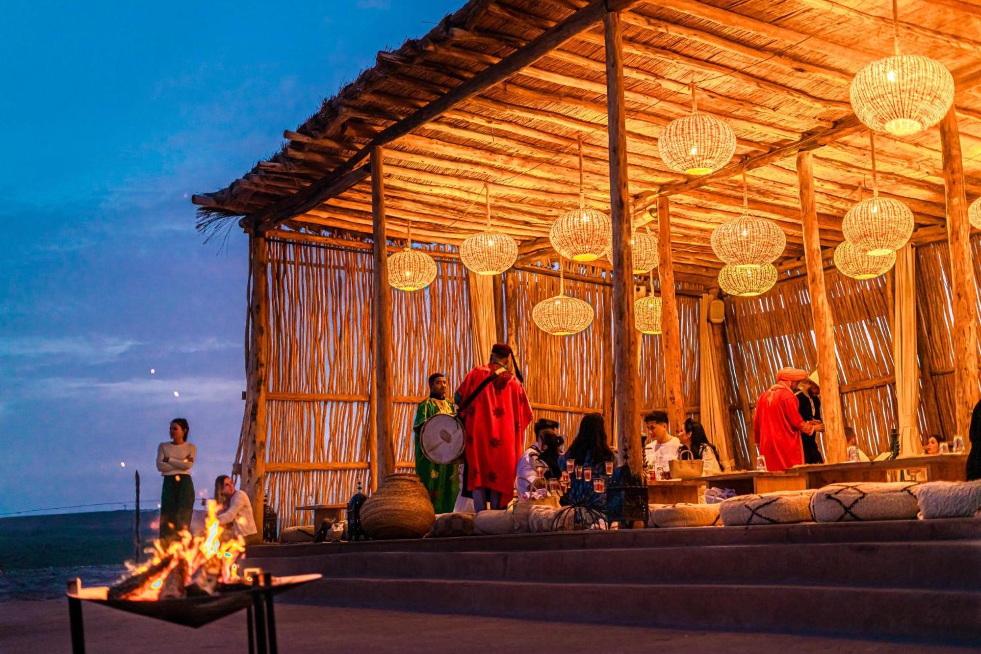 Alkamar Camp Agafay Hotel El Karia ภายนอก รูปภาพ