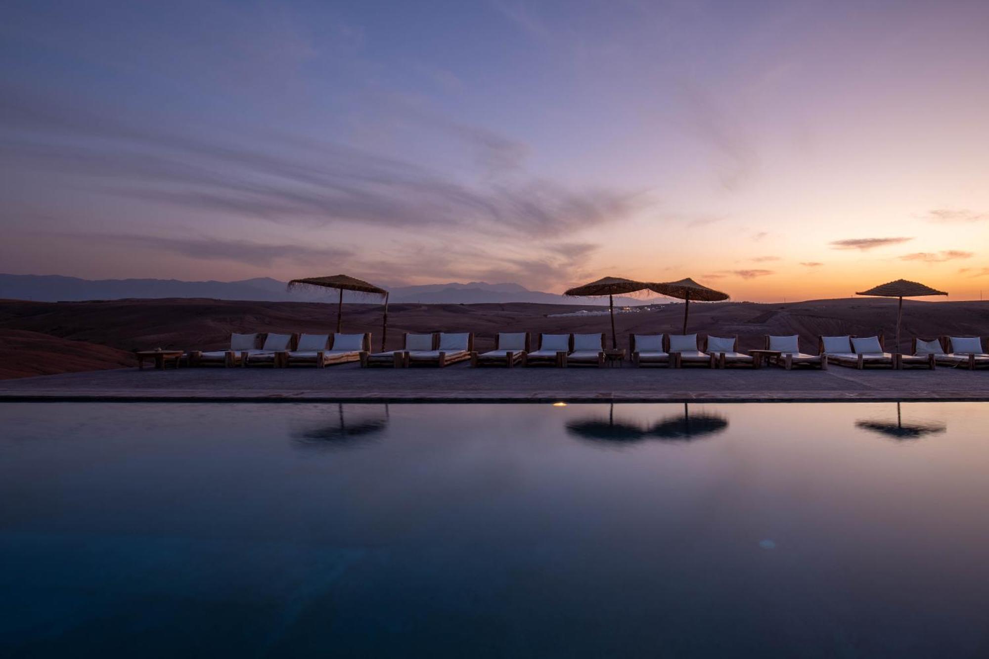 Alkamar Camp Agafay Hotel El Karia ภายนอก รูปภาพ