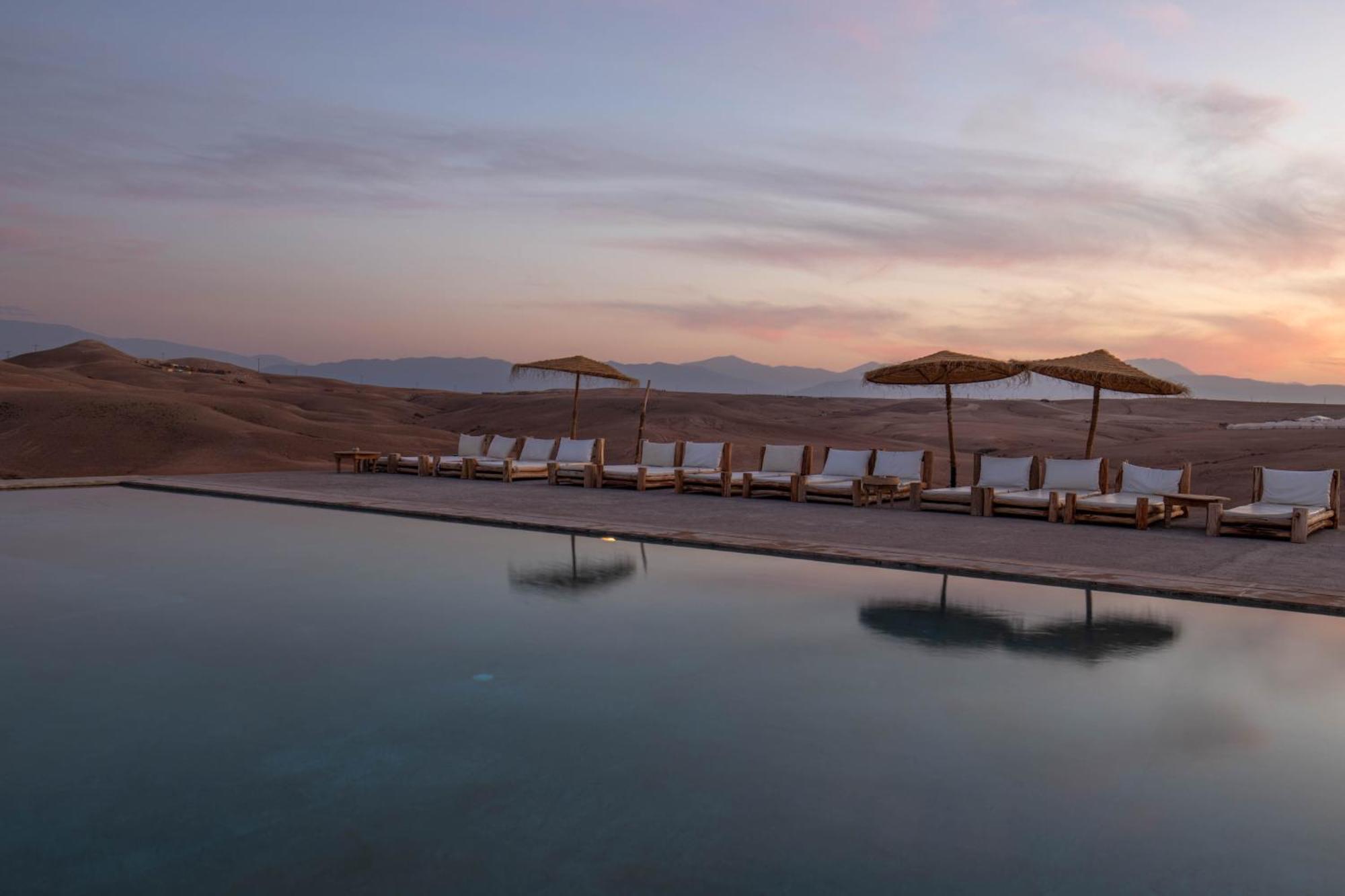 Alkamar Camp Agafay Hotel El Karia ภายนอก รูปภาพ