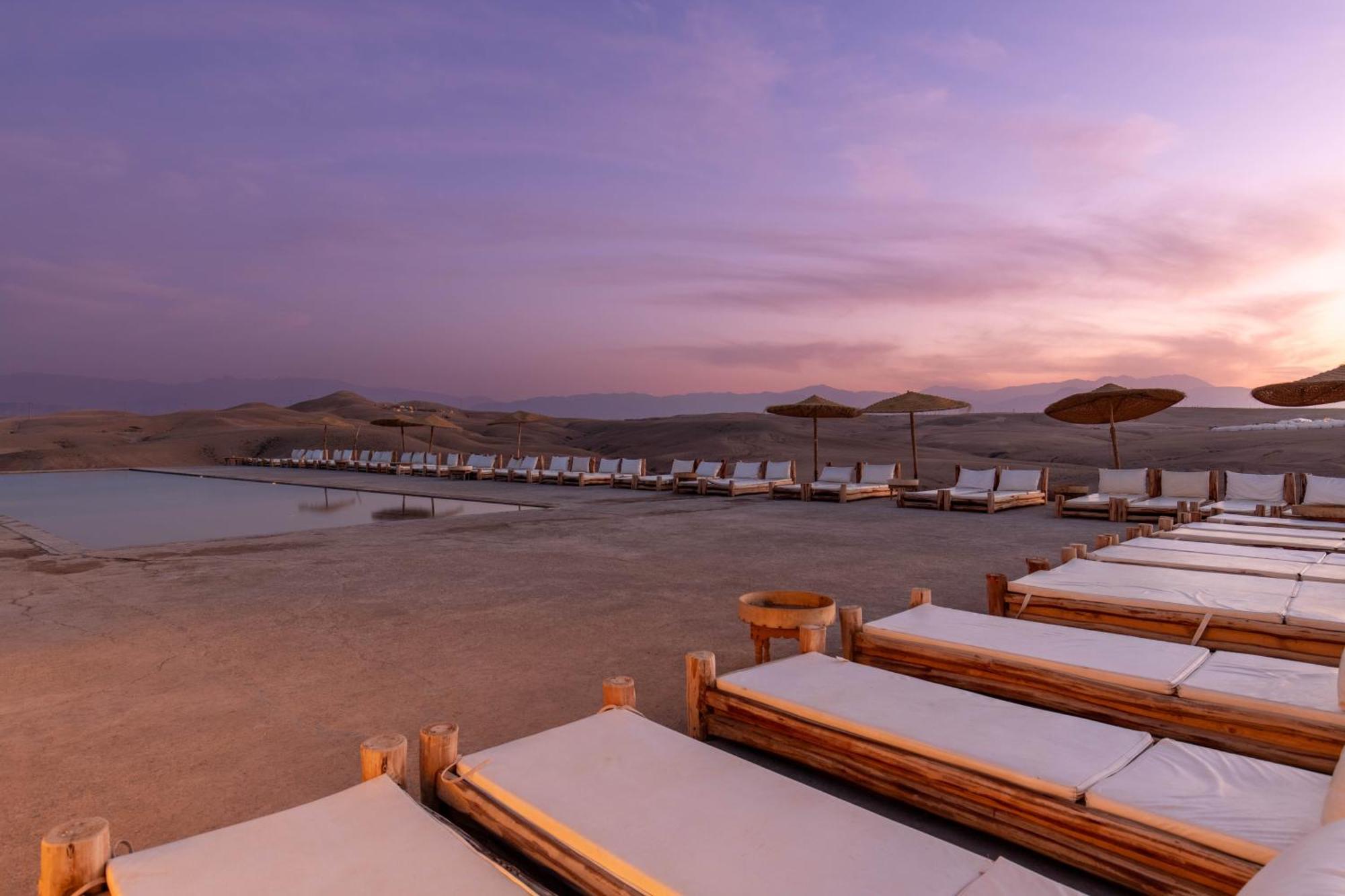 Alkamar Camp Agafay Hotel El Karia ภายนอก รูปภาพ