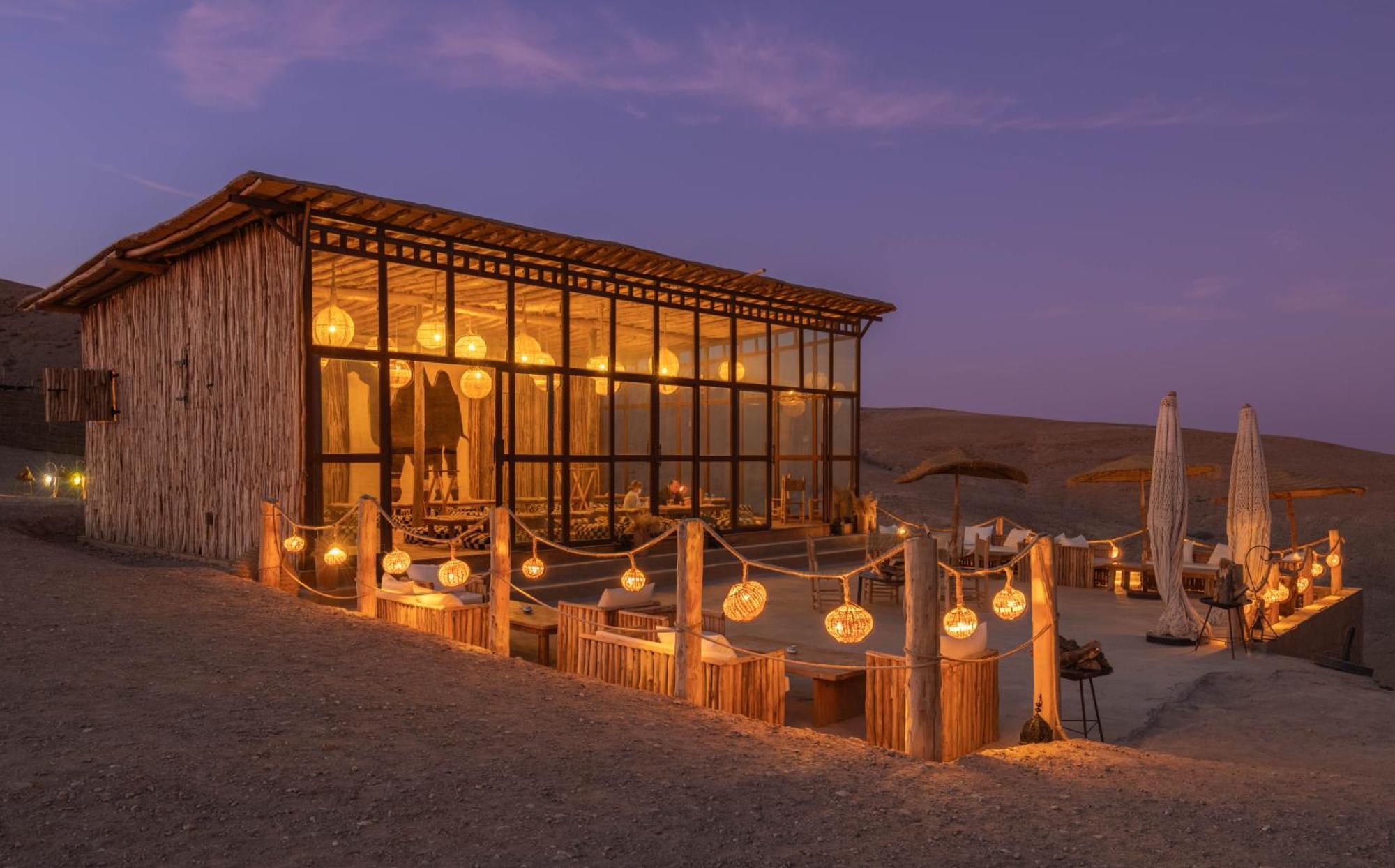 Alkamar Camp Agafay Hotel El Karia ภายนอก รูปภาพ