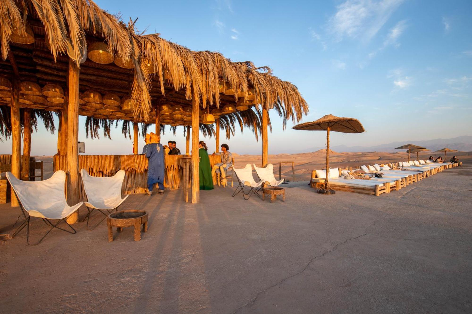 Alkamar Camp Agafay Hotel El Karia ภายนอก รูปภาพ