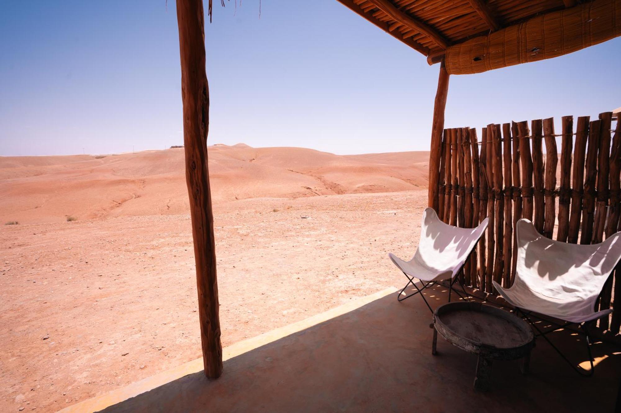 Alkamar Camp Agafay Hotel El Karia ภายนอก รูปภาพ