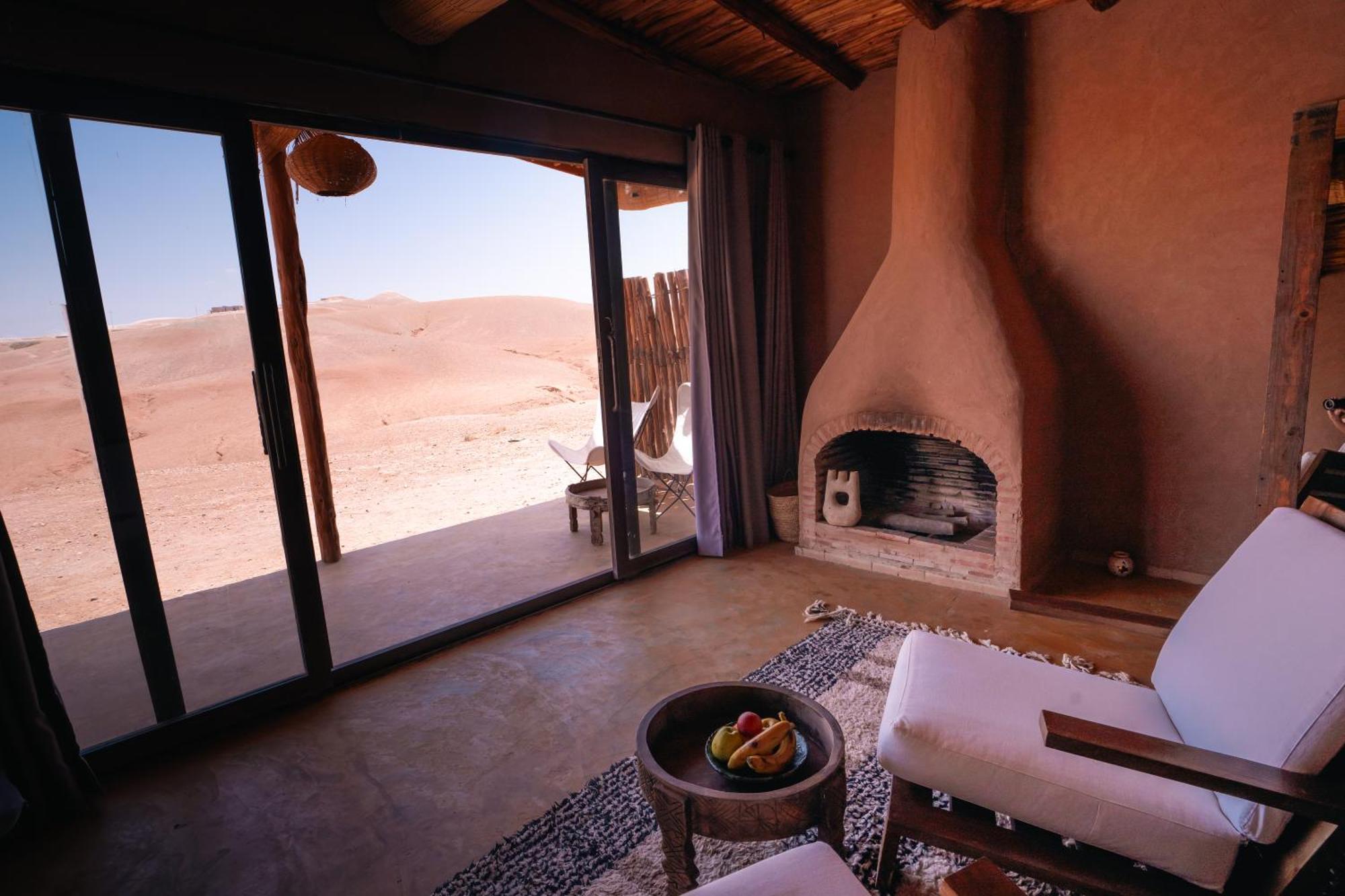 Alkamar Camp Agafay Hotel El Karia ภายนอก รูปภาพ